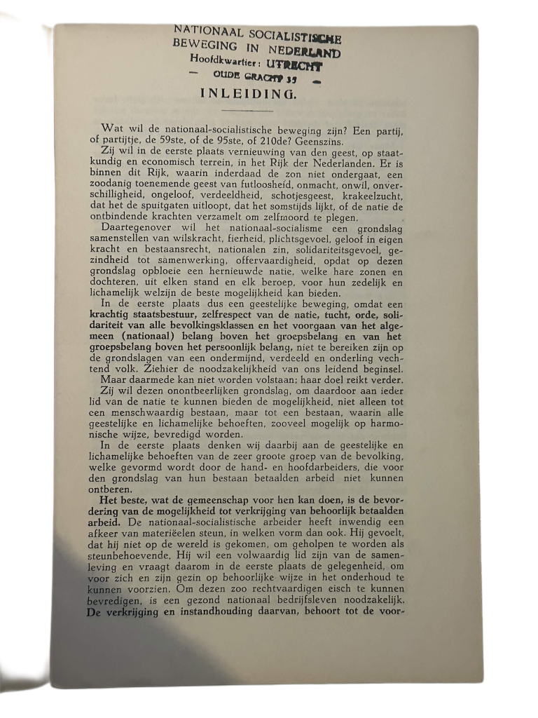 NSB - Toelichting van het Programma - Rare!