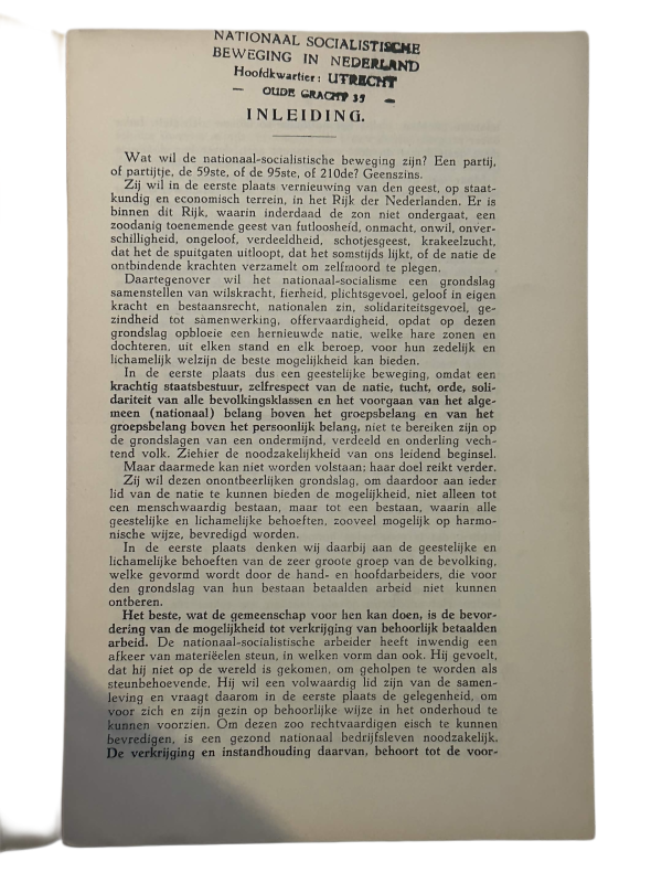 NSB - Toelichting van het Programma - Rare! - Image 2