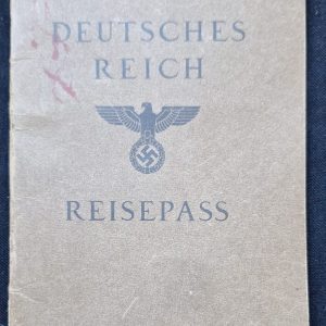 1936 German Reisepaß - Travel Pass