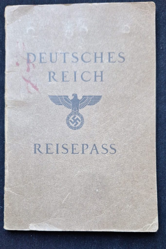 1936 German Reisepaß - Travel Pass