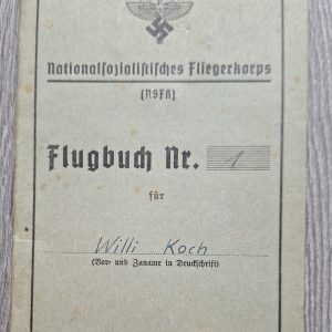 NSFK Flight Book with Photo