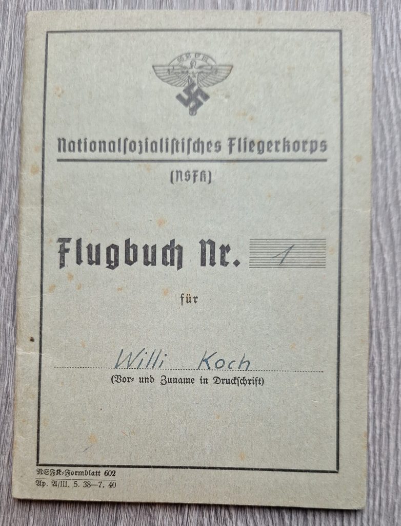 NSFK Flight Book with Photo