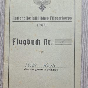NSFK Flight Book with Photo