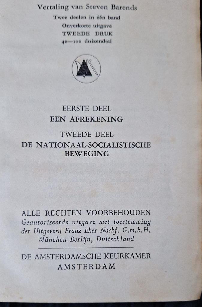 Mijn Kamp - Adolf Hitler