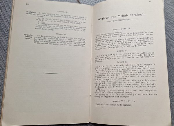 Dutch Pay book 16th Infantry Regiment 1918 - Image 8