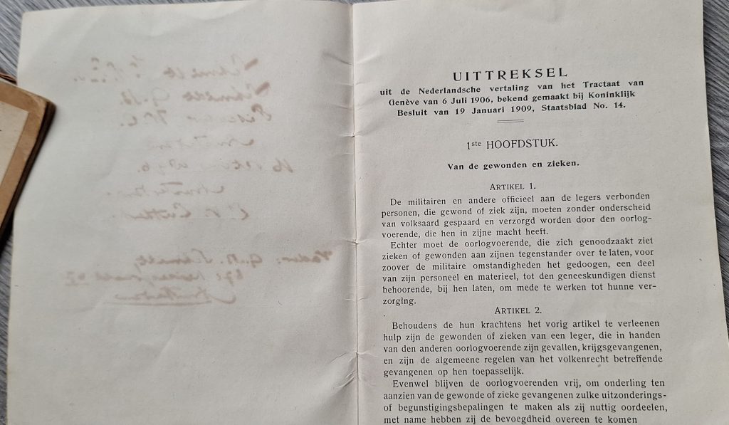 Field Pay Book Mobilization about 1914