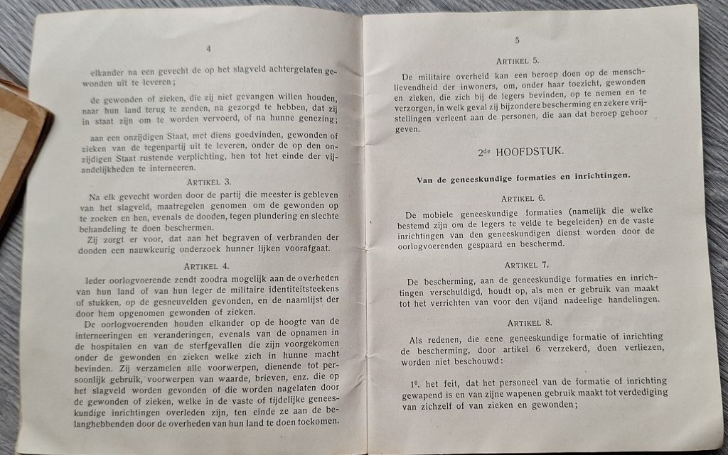 Field Pay Book Mobilization about 1914