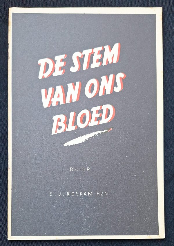 Brochure De Stem van ons Bloed - Image 1