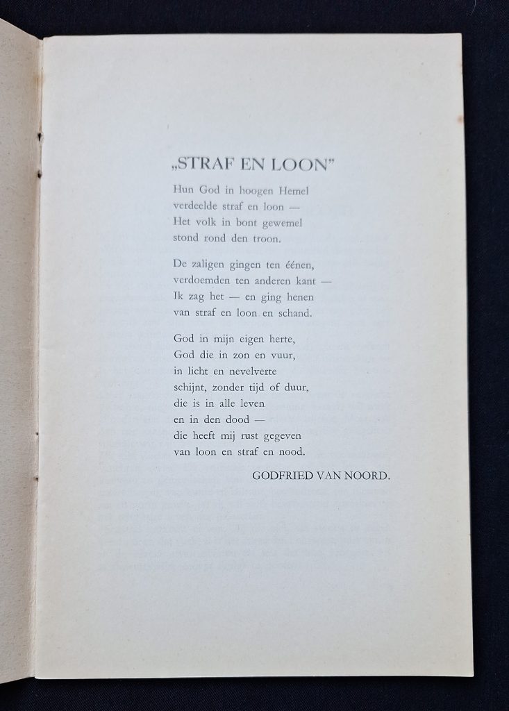 Brochure De Stem van ons Bloed