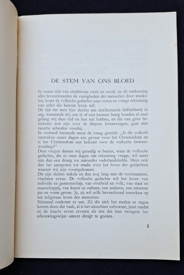 Brochure De Stem van ons Bloed - Image 3