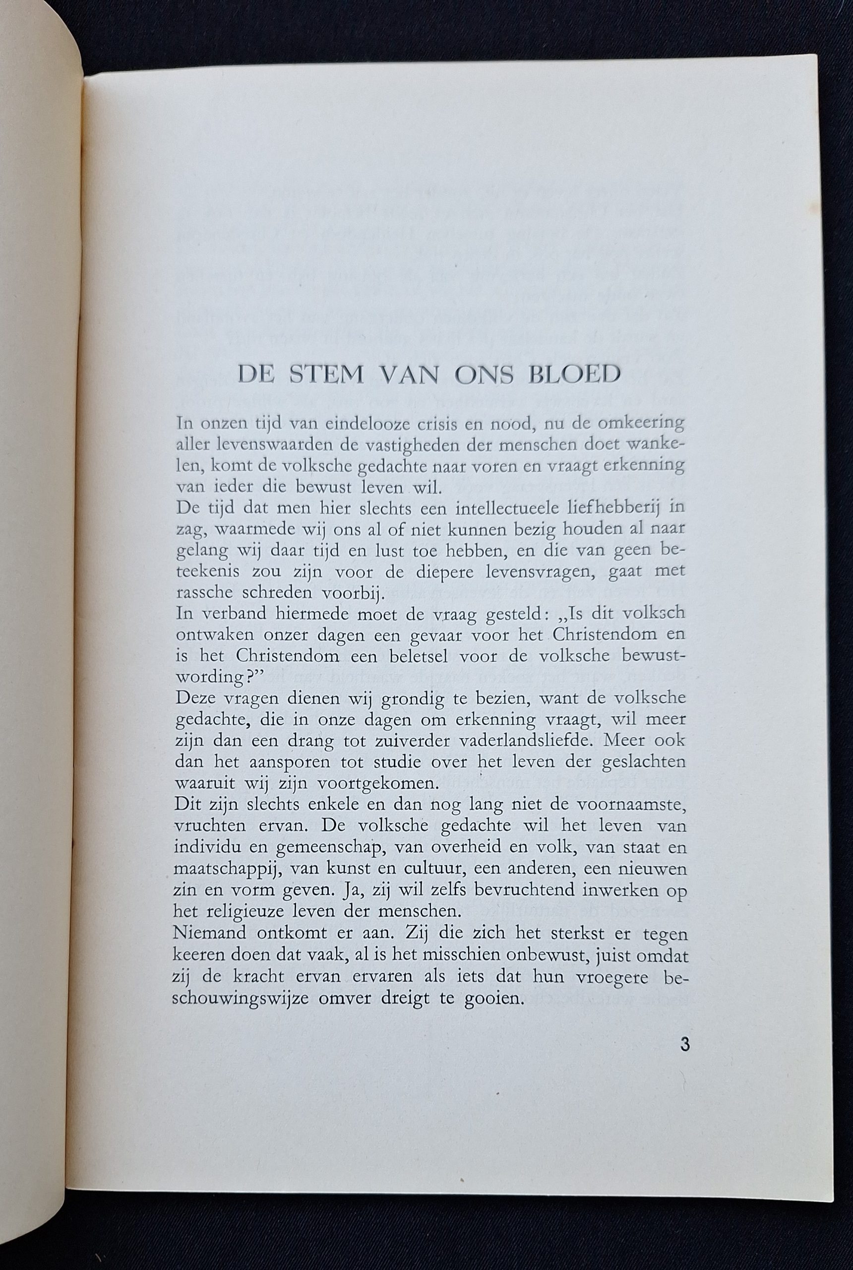 Brochure De Stem van ons Bloed - Image 3