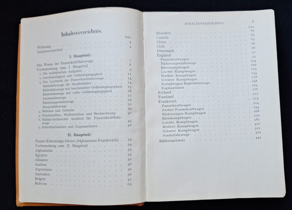 Heigl's Taschenbuch der Tanks Teil 1 - 1935