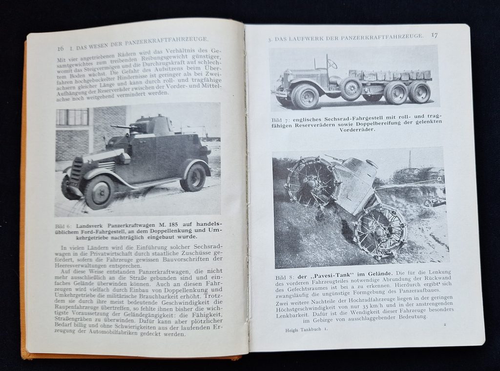 Heigl's Taschenbuch der Tanks Teil 1 - 1935