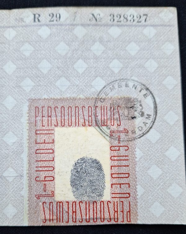 WW2 Dutch Persoonsbewijs ID - Image 3