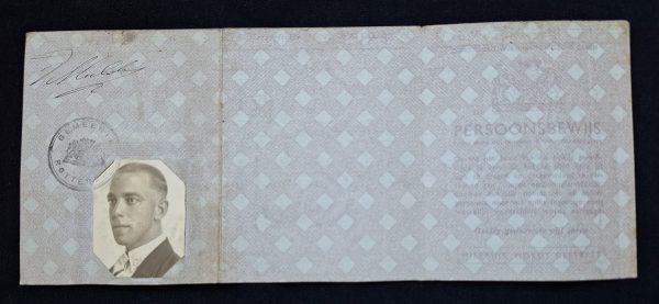 WW2 Dutch Persoonsbewijs ID - Image 4