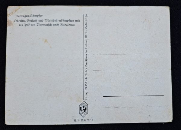 Willrich Postcard Norwegen Kämpfer... - Image 2