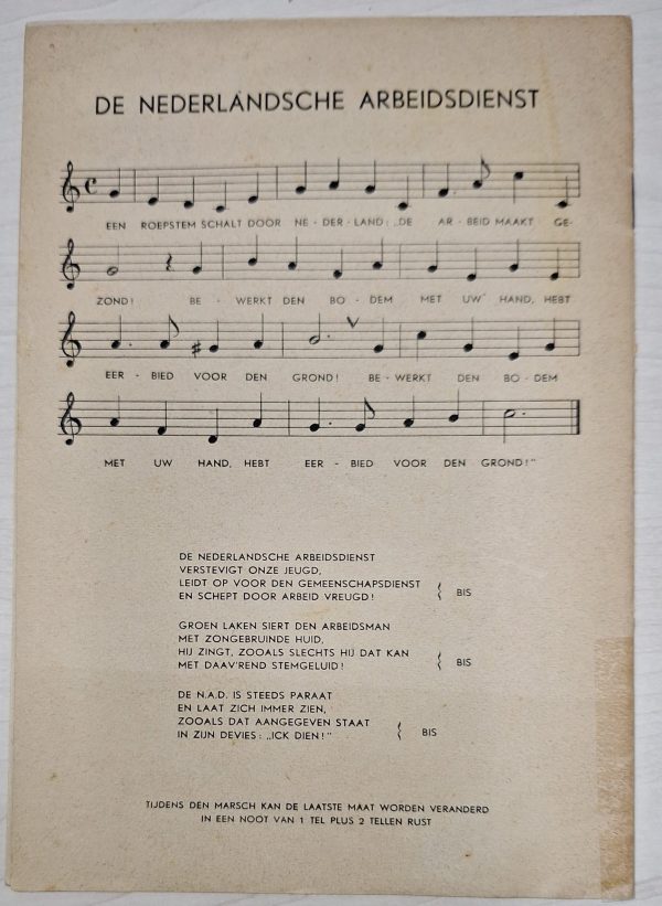 WW2 Dutch Arbeidsdienst Brochure - Image 7