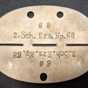 EKM 2.SchErs.Kp.68 Nr 68 ID Tag