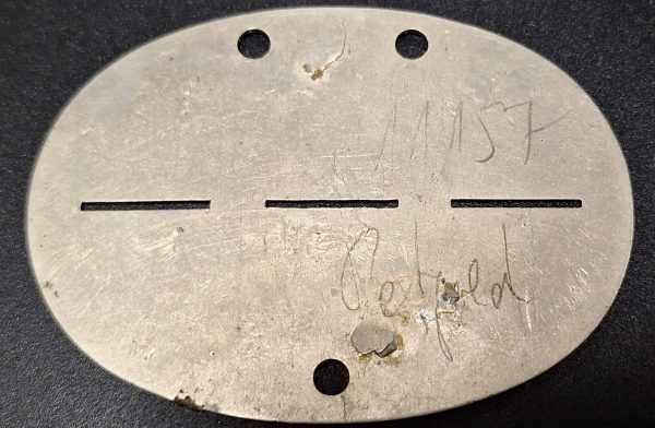 EKM 1./L.Sch.Btl. 316 Nr 598 ID Tag - Image 3