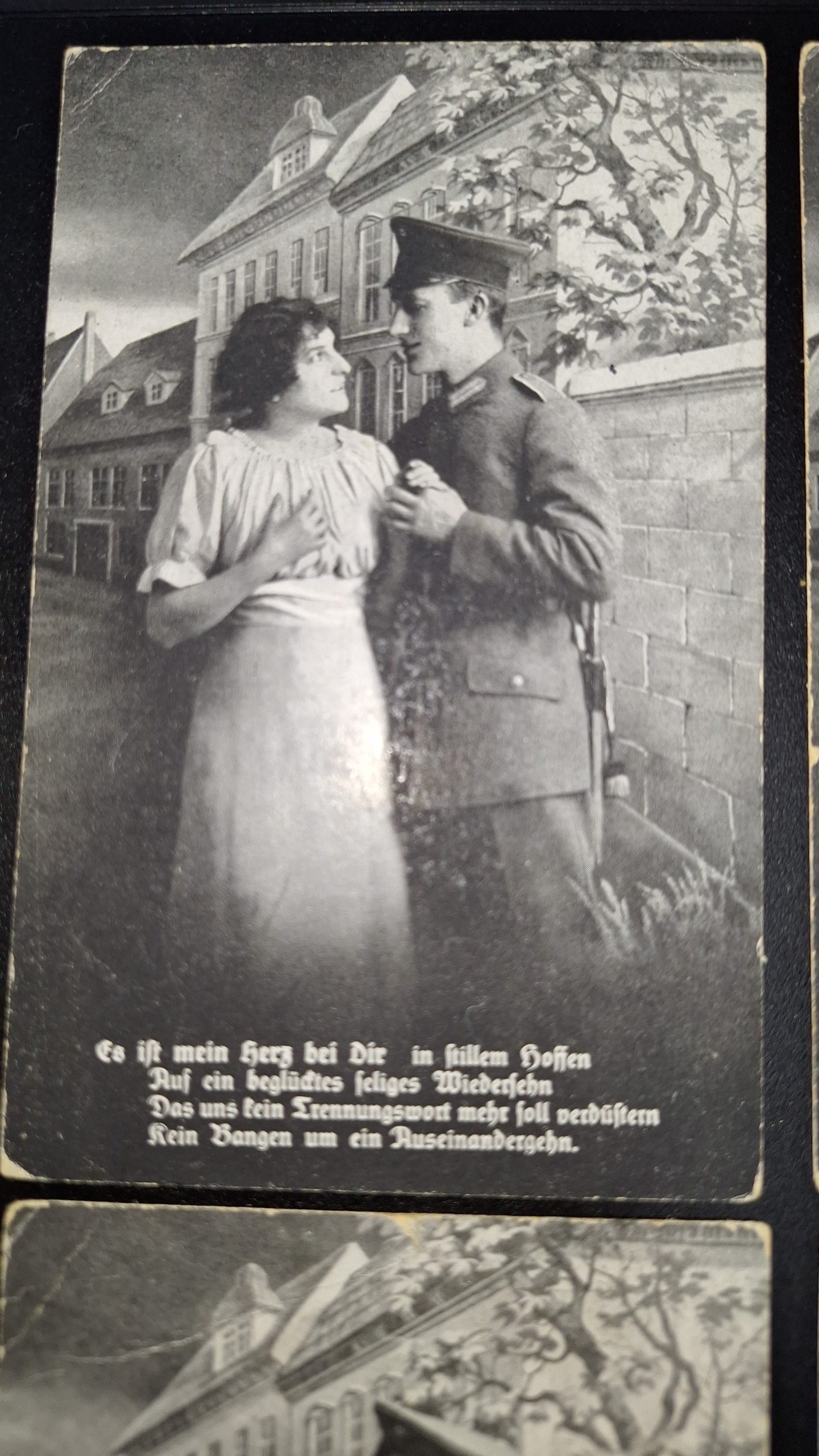 4 WW1 German Sweetheart Postcards - Image 3
