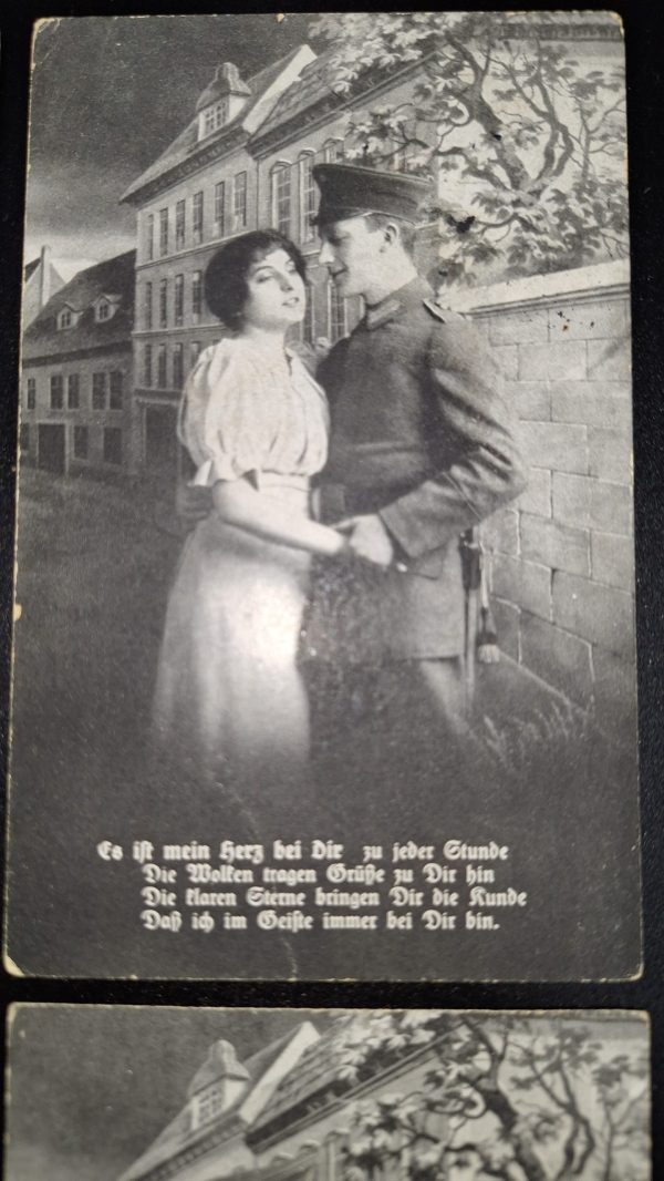 4 WW1 German Sweetheart Postcards - Image 5