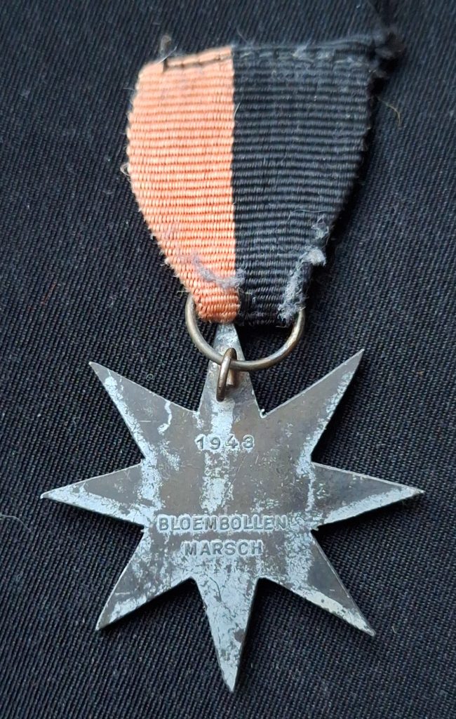 NSB WA Bloembollen Marsch Medal 1943