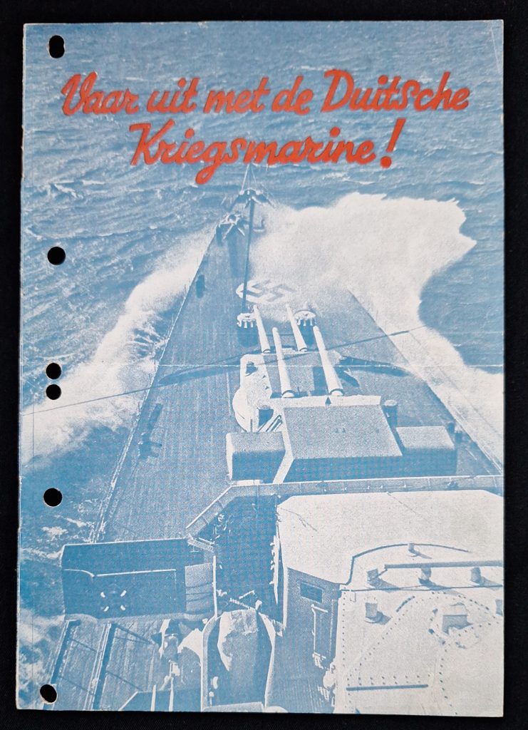 Rare Flemish Kriegsmarine Recruitment Brochure