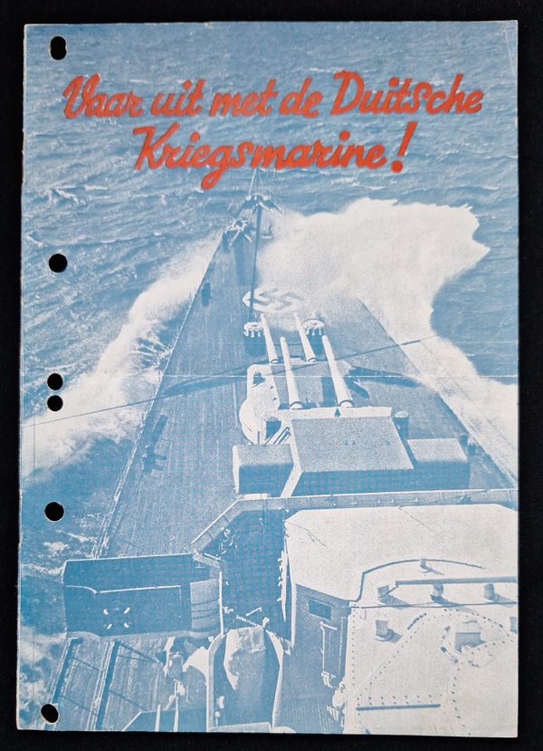 Rare Flemish Kriegsmarine Recruitment Brochure - Image 1
