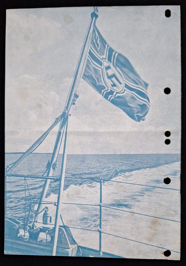 Rare Flemish Kriegsmarine Recruitment Brochure - Image 2
