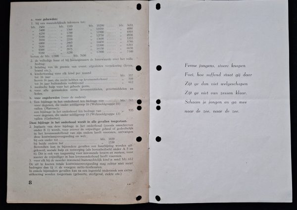 Rare Flemish Kriegsmarine Recruitment Brochure - Image 7