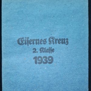 Eisernes Kreuz 2. Klasse Bag of Issue Forster & Graf