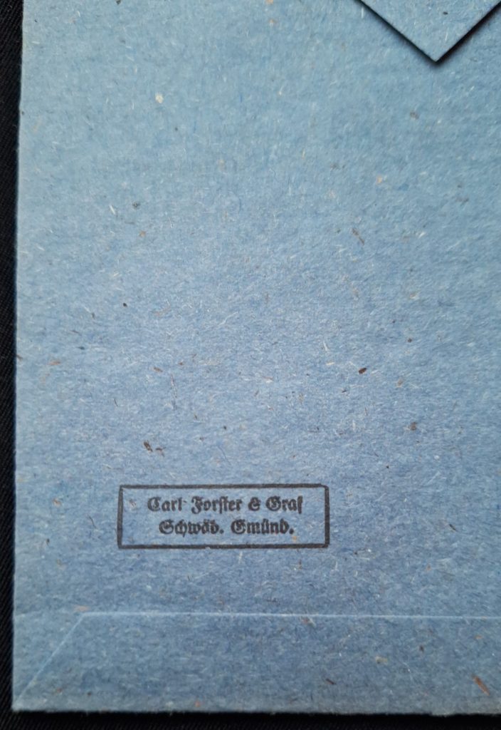 Eisernes Kreuz 2. Klasse Bag of Issue Forster & Graf