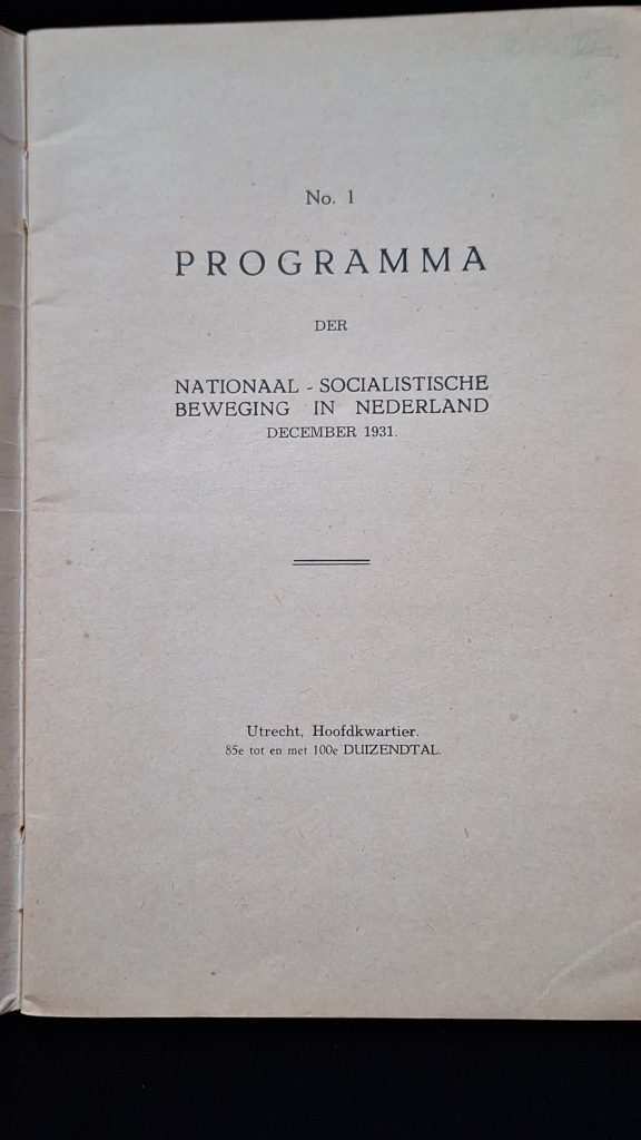 NSB Brochure Programma met Toelichting