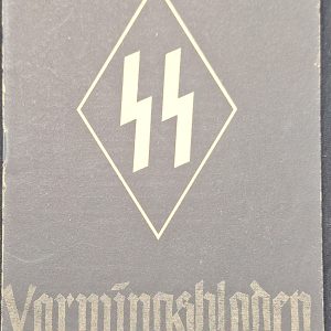 Vormingbladen SS 4e Jaargang nr 8
