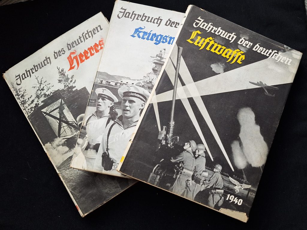 1940 Yearbooks of the Heer - Wehrmacht Kriegsmarine and Luftwaffe 
