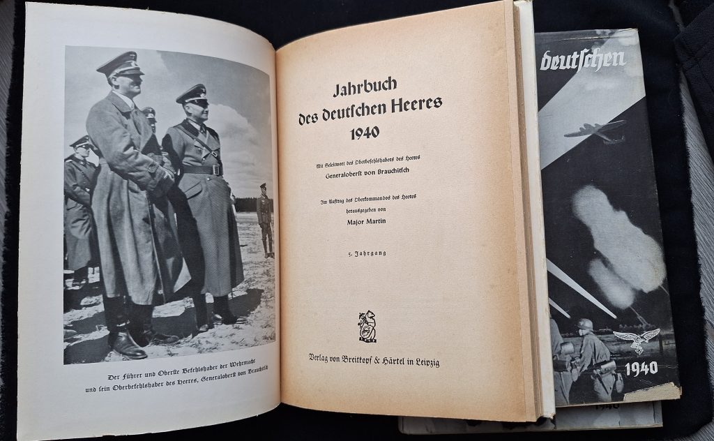 1940 Yearbooks of the Heer - Wehrmacht Kriegsmarine and Luftwaffe 