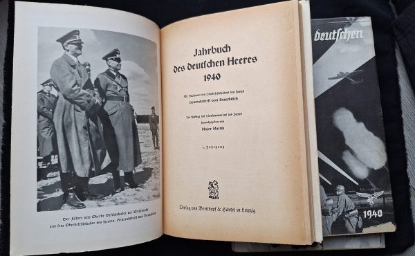 1940 Yearbooks of the Heer - Wehrmacht Kriegsmarine and Luftwaffe  - Image 3