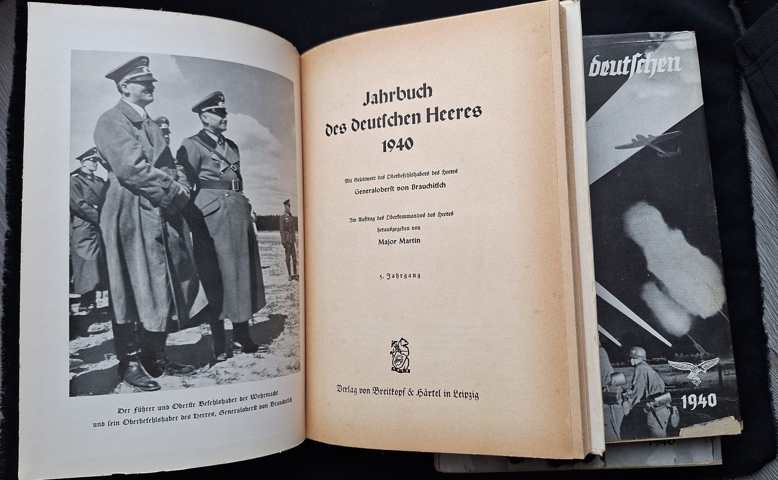 1940 Yearbooks of the Heer - Wehrmacht Kriegsmarine and Luftwaffe - Image 4