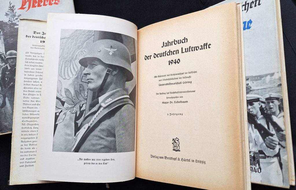 1940 Yearbooks of the Heer - Wehrmacht Kriegsmarine and Luftwaffe 