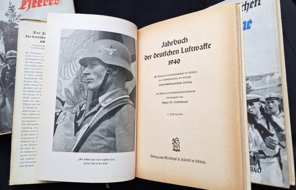 1940 Yearbooks of the Heer - Wehrmacht Kriegsmarine and Luftwaffe  - Image 5