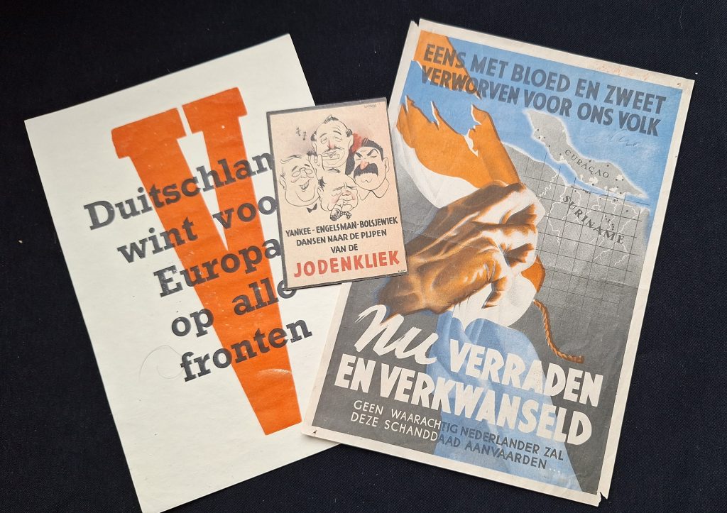 3 Original Propaganda Leaflets