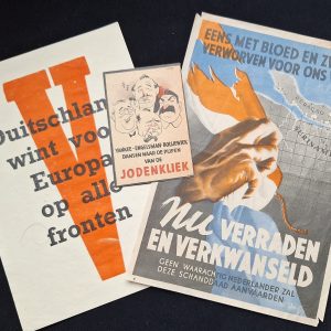 3 Original Propaganda Leaflets