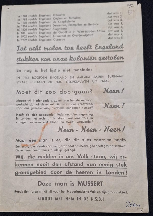 3 Original Propaganda Leaflets - Image 4