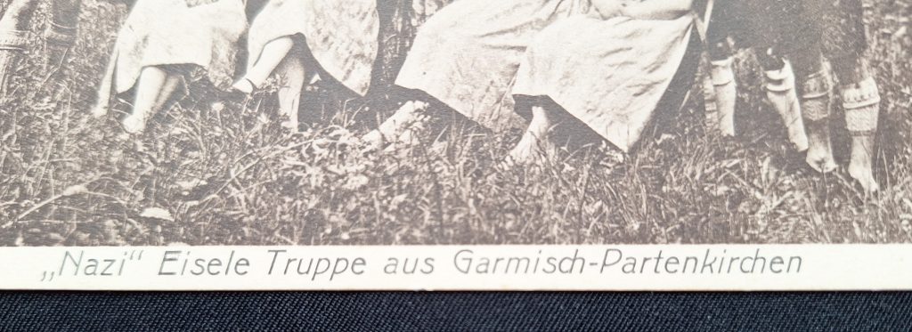 Nazi Eisele Troop Postcard