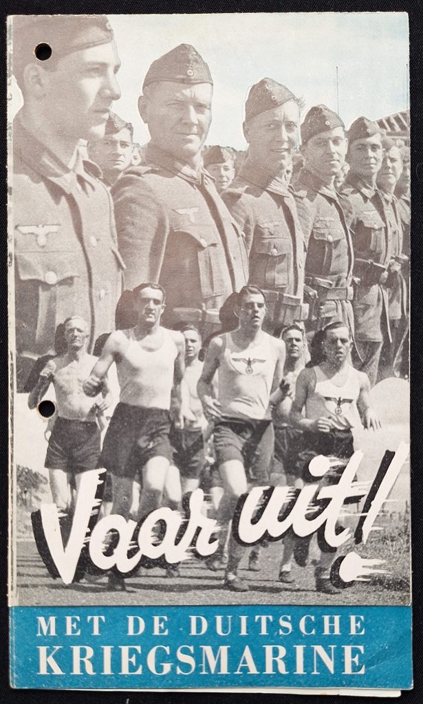 Dutch Kriegsmarine Recruting Fold-Out Brochure