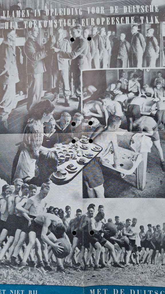 Dutch Kriegsmarine Recruting Fold-Out Brochure