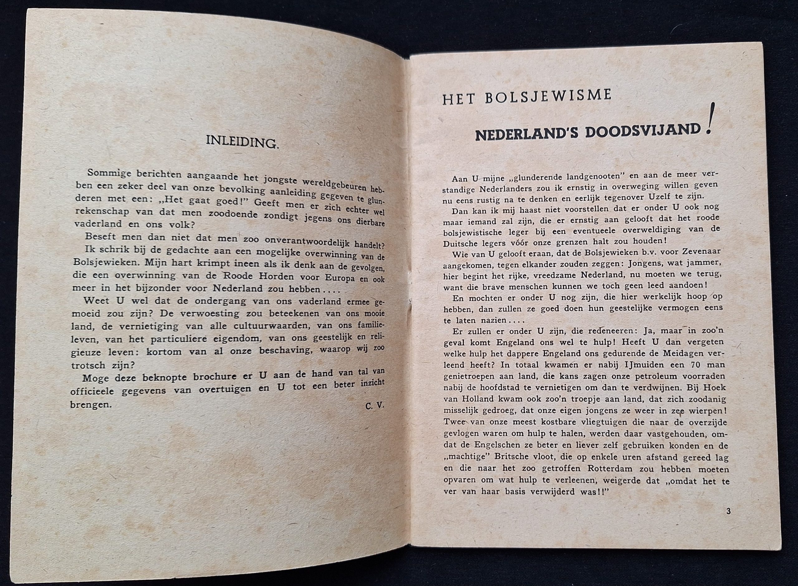 Brochure Nederland's Doodsvijand - Image 3