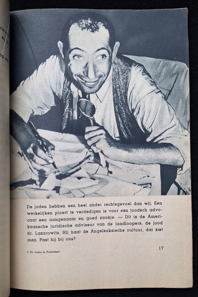 Brochure The Jews in the Netherlands