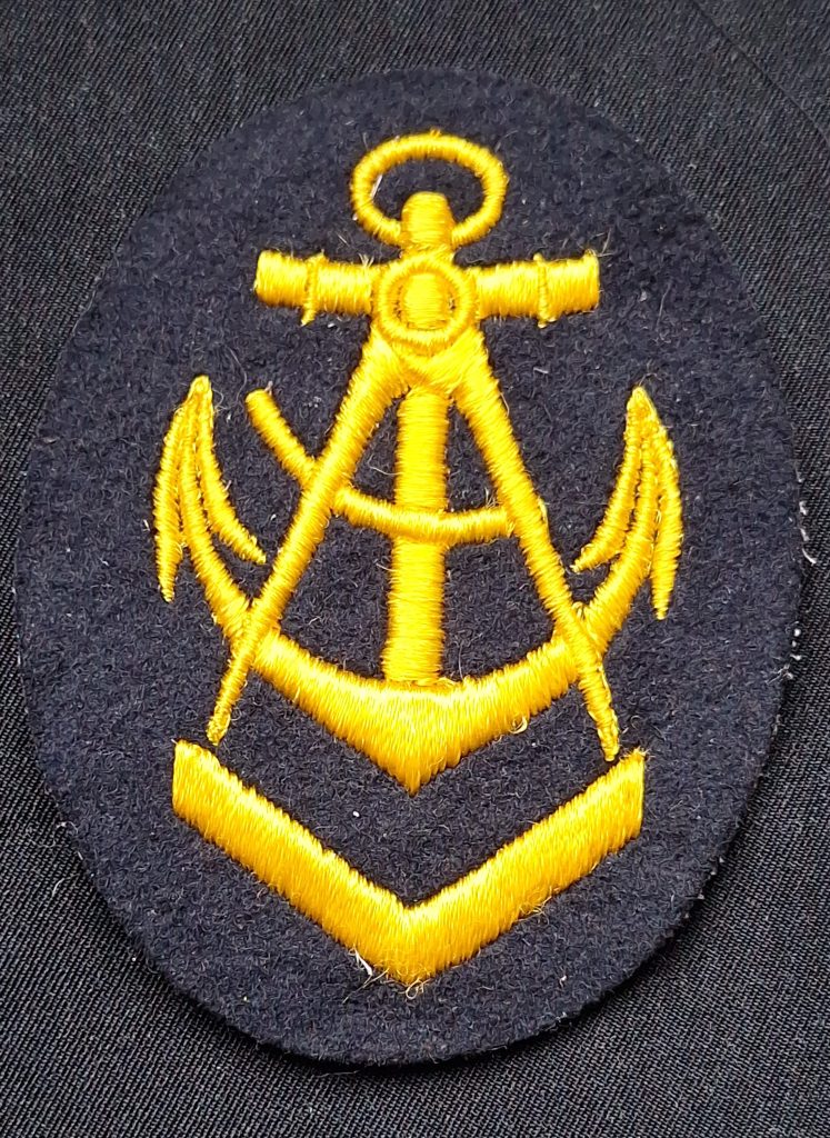 Kriegsmarine Career Badge Zimmermannsmaat