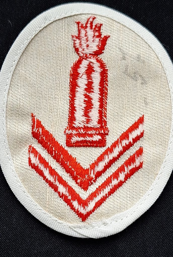 Kriegsmarine Career Badge Commander Artillery II